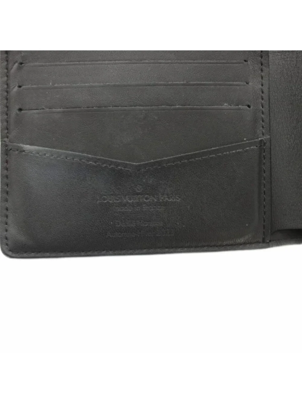 Louis Vuitton Portefeuille Slender Epi XL Bifold Wallet Leather Gradient Orange